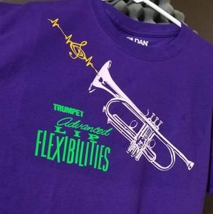 Tshirts with vinyl iron on  design or bumper stick